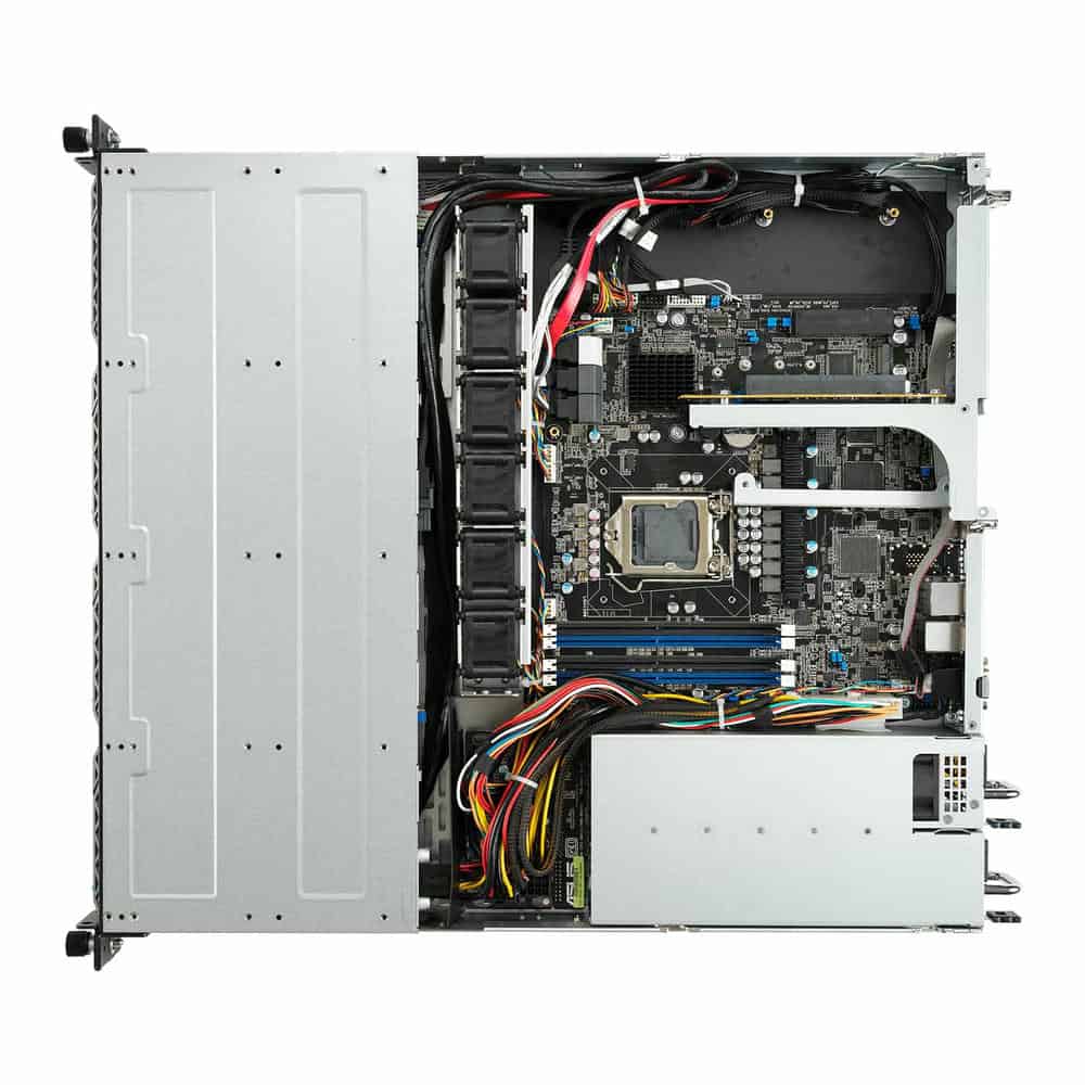 (image for) ASUS 1U Rackmount 4-Bay RS300 E11 PS4/450W(1+1) Xeon E Barebone Server